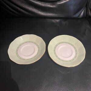2 Royal Albert Hartington Bone China Tea Saucers England 1997
